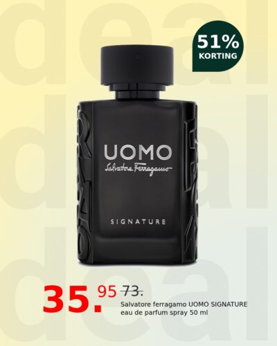Salvatore ferragamo UOMO SIGNATURE eau de parfum spray 50 ml
