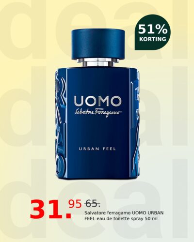 Salvatore ferragamo UOMO URBAN FEEL eau de toilette spray 50 ml