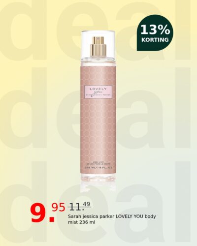 Sarah jessica parker LOVELY YOU body mist 236 ml