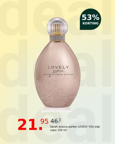 Sarah jessica parker LOVELY YOU edp vapo 100 ml
