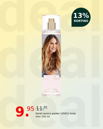 Sarah jessica parker LOVELY body mist 250 ml
