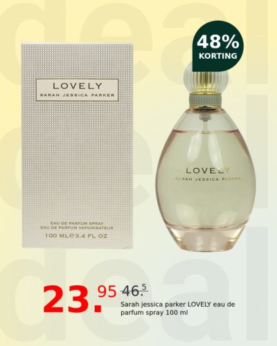Sarah jessica parker LOVELY eau de parfum spray 100 ml