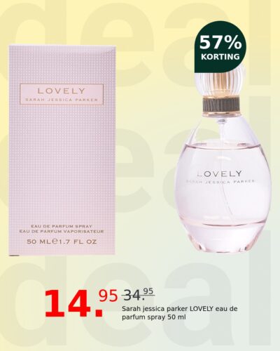 Sarah jessica parker LOVELY eau de parfum spray 50 ml