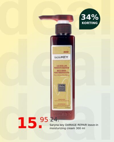 Saryna key DAMAGE REPAIR leave-in moisturizing cream 300 ml