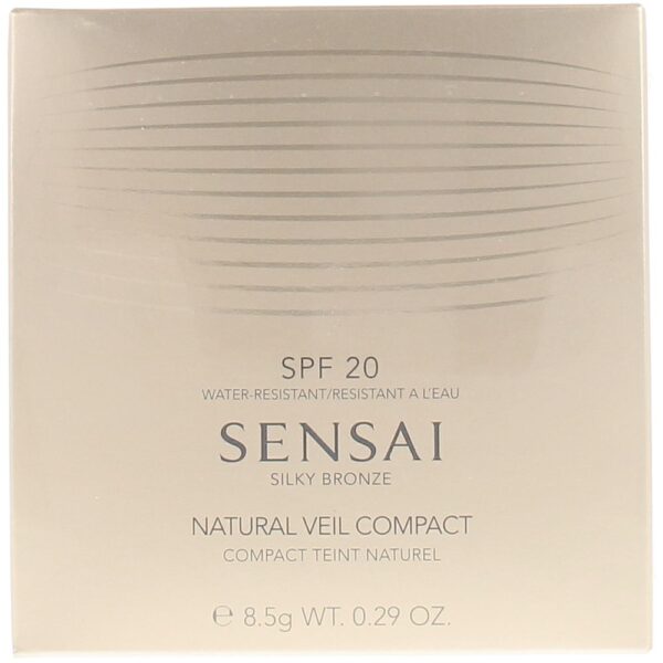 Sensai SILKY BRONZE NATURAL VEIL compact #02-Natural 8,5 gr