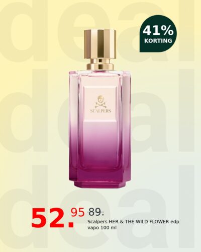Scalpers HER & THE WILD FLOWER edp vapo 100 ml