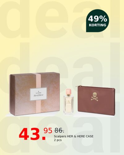 Scalpers HER & HERE CASE 2 pcs