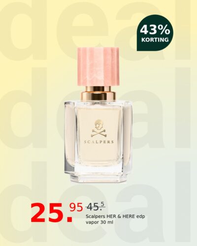 Scalpers HER & HERE edp vapor 30 ml