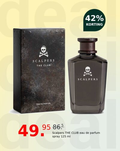 Scalpers THE CLUB eau de parfum spray 125 ml