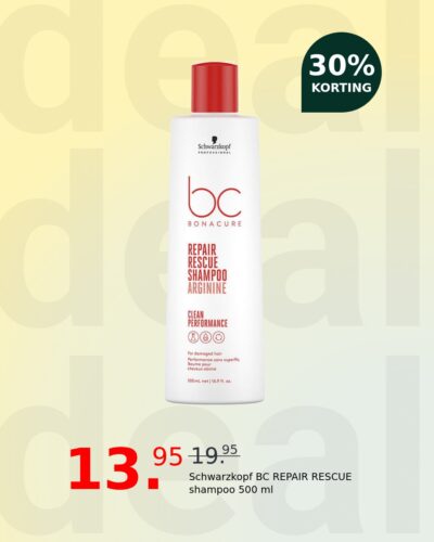Schwarzkopf BC REPAIR RESCUE shampoo 500 ml