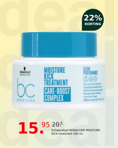Schwarzkopf BONACURE MOISTURE KICK treatment 200 ml