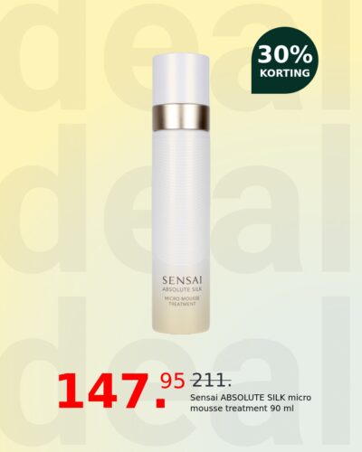 Sensai ABSOLUTE SILK micro mousse treatment 90 ml