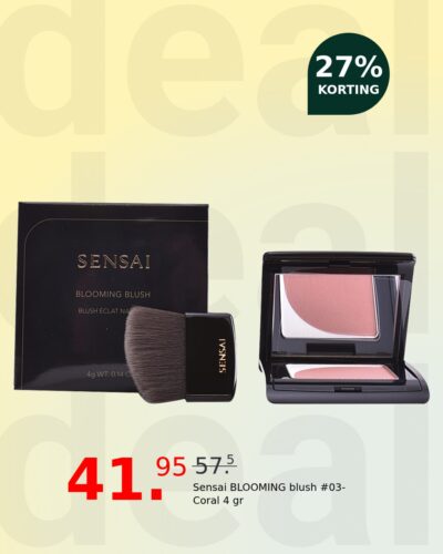 Sensai BLOOMING blush #03-Coral 4 gr