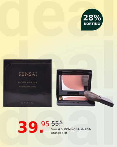 Sensai BLOOMING blush #04-Orange 4 gr