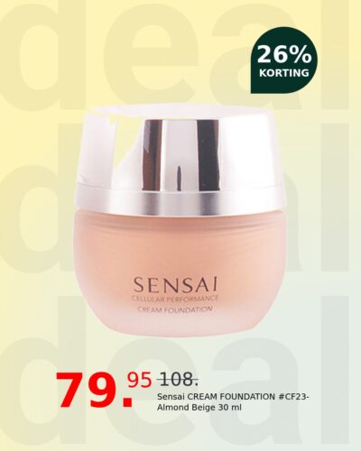 Sensai CREAM FOUNDATION #CF23-Almond Beige 30 ml