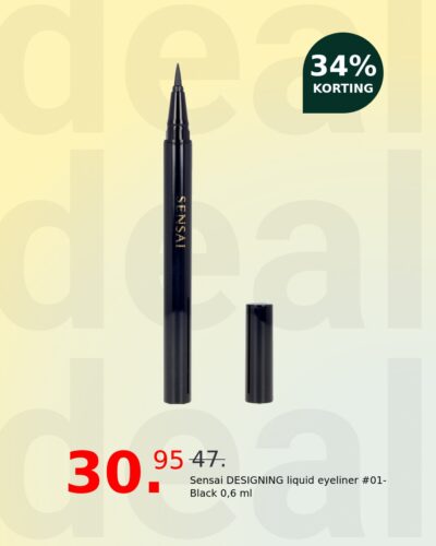 Sensai DESIGNING liquid eyeliner #01-Black 0,6 ml