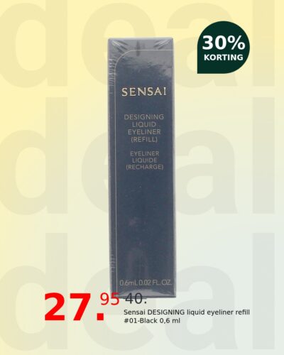 Sensai DESIGNING liquid eyeliner refill #01-Black 0,6 ml
