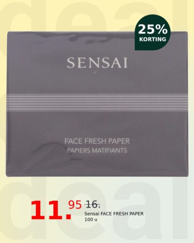 Sensai FACE FRESH PAPER 100 u