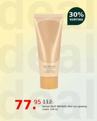 Sensai SILKY BRONZE after sun glowing cream 150 ml