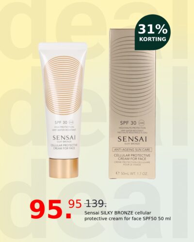 Sensai SILKY BRONZE cellular protective cream for face SPF50 50 ml