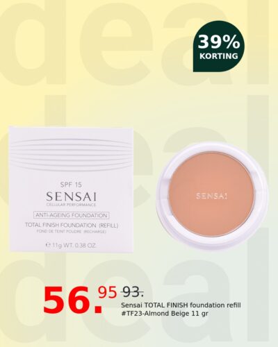 Sensai TOTAL FINISH foundation refill #TF23-Almond Beige 11 gr