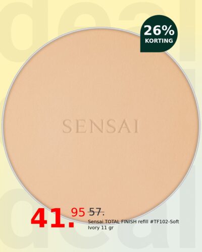 Sensai TOTAL FINISH refill #TF102-Soft Ivory 11 gr