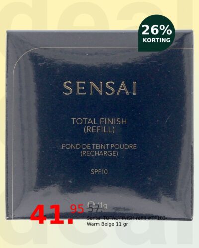 Sensai TOTAL FINISH refill #TF103-Warm Beige 11 gr