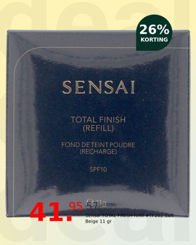 Sensai TOTAL FINISH refill #TF202-Soft Beige 11 gr