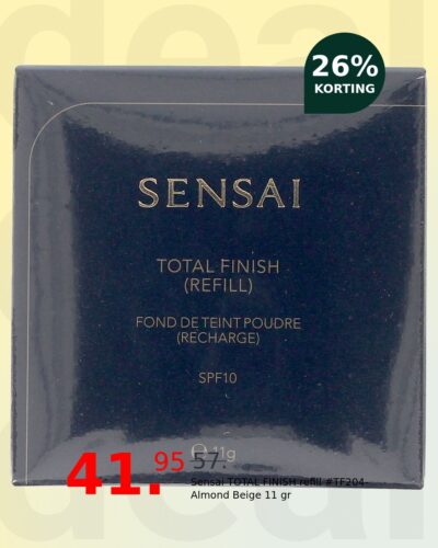 Sensai TOTAL FINISH refill #TF204-Almond Beige 11 gr
