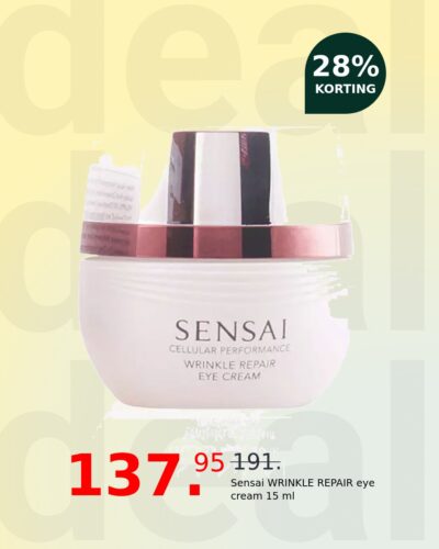 Sensai WRINKLE REPAIR eye cream 15 ml