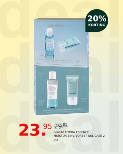 Sensilis HYDRA ESSENCE MOISTURIZING SORBET GEL CASE 2 pcs