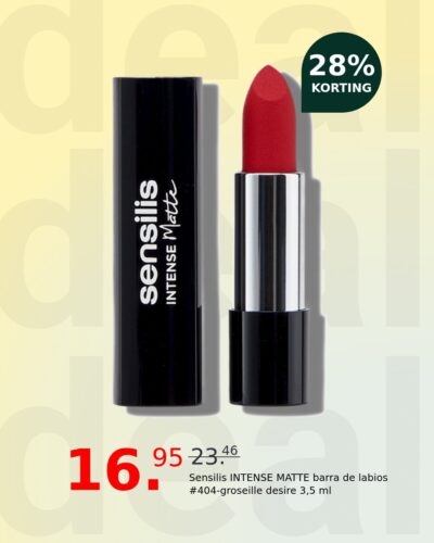 Sensilis INTENSE MATTE barra de labios #404-groseille desire 3,5 ml
