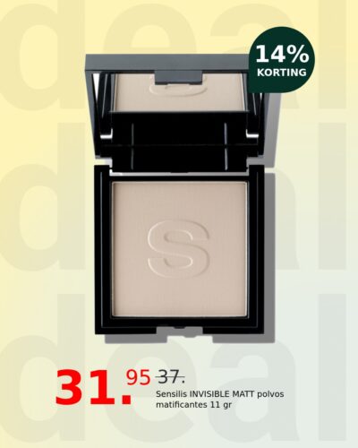 Sensilis INVISIBLE MATT polvos matificantes 11 gr
