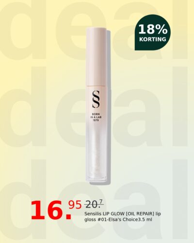 Sensilis LIP GLOW [OIL REPAIR] lip gloss #01-Elsa's Choice3.5 ml