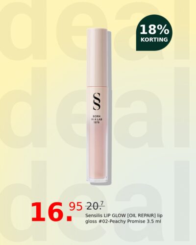 Sensilis LIP GLOW [OIL REPAIR] lip gloss #02-Peachy Promise 3.5 ml