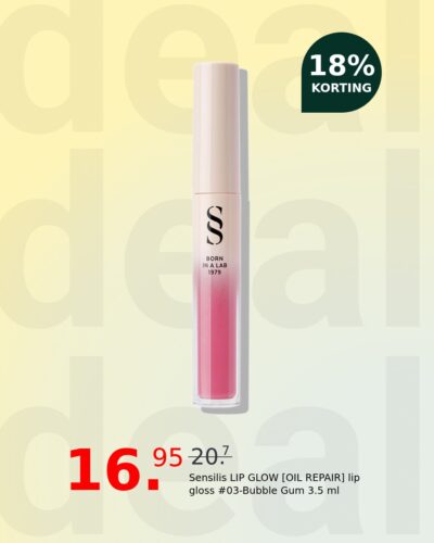Sensilis LIP GLOW [OIL REPAIR] lip gloss #03-Bubble Gum 3.5 ml
