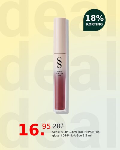 Sensilis LIP GLOW [OIL REPAIR] lip gloss #04-Pink-A-Boo 3.5 ml