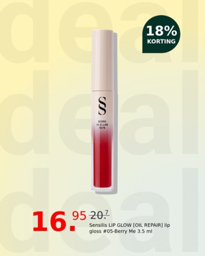Sensilis LIP GLOW [OIL REPAIR] lip gloss #05-Berry Me 3.5 ml