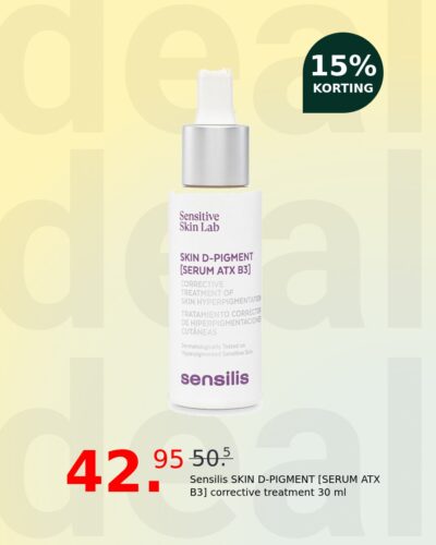 Sensilis SKIN D-PIGMENT [SERUM ATX B3] corrective treatment 30 ml
