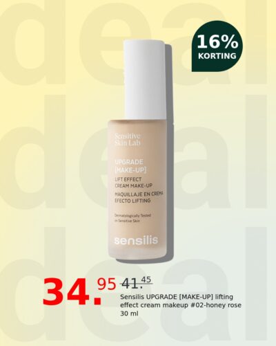 Sensilis UPGRADE [MAKE-UP] lifting effect cream makeup #02-honey rose 30 ml