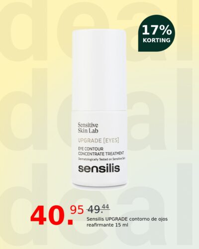 Sensilis UPGRADE contorno de ojos reafirmante 15 ml