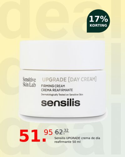Sensilis UPGRADE crema de día reafirmante 50 ml