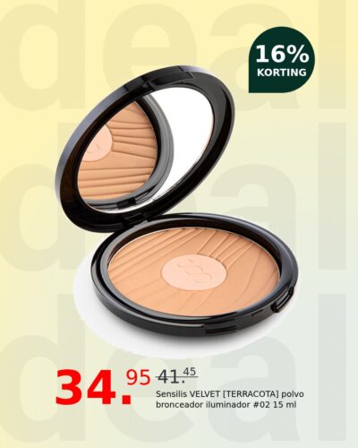 Sensilis VELVET [TERRACOTA] polvo bronceador iluminador #02 15 ml