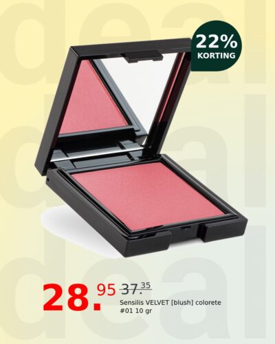 Sensilis VELVET [blush] colorete #01 10 gr