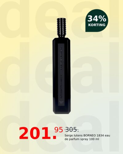 Serge lutens BORNEO 1834 eau de parfum spray 100 ml