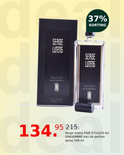 Serge lutens FIVE O'CLOCK AU GINGEMBRE eau de parfum spray 100 ml