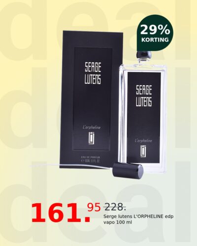 Serge lutens L'ORPHELINE edp vapo 100 ml