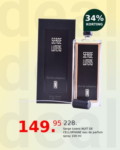 Serge lutens NUIT DE CELLOPHANE eau de parfum spray 100 ml