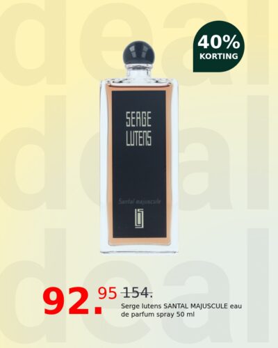 Serge lutens SANTAL MAJUSCULE eau de parfum spray 50 ml