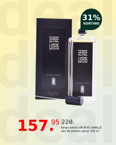 Serge lutens UN BOIS VANILLE eau de parfum spray 100 ml